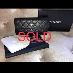 Chanel Continental Classic Flap Wallet